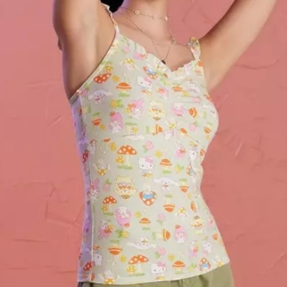 NWT Sanrio Characters Tank Top Size Large